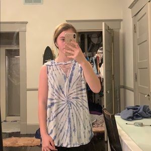 tie dye tank